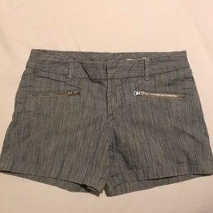 Club Monaco shorts with zipper pockets in front